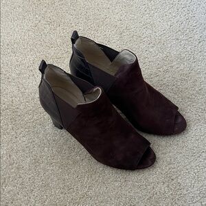Marc Fisher Peep-Toe Ankle Bootie